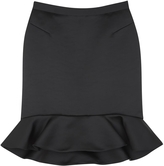 Thumbnail for your product : McQ Black ruffled satin skirt