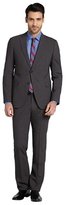 Thumbnail for your product : Armani 746 Armani grey wool 2 button suit with flat front pants