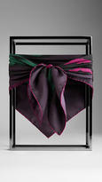 Thumbnail for your product : Burberry Floral Print Silk Square