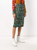 Thumbnail for your product : M Missoni cheetah printed pencil skirt