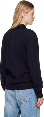 Bless Navy Frontinsertshirt Sweater - ShopStyle