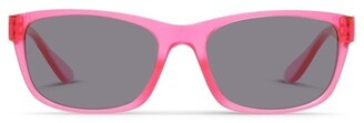 Dresden Vision Power Pink UV Protected with Grey Tint Rectangle Sunglasses