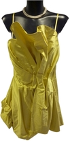 Thumbnail for your product : Nina Ricci Yellow Silk Dress