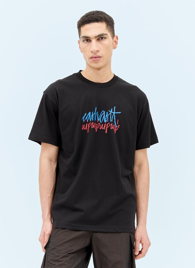 Carhartt Work In Progress Stereo T-shirt - Man T-shirts Black M