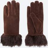 Thumbnail for your product : Uniqlo WOMEN Faux Shearling Cuffs Gloves