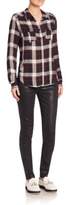 Thumbnail for your product : Paige Verdugo Transcend Ultra-Skinny Coated Jeans