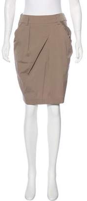 Brunello Cucinelli Asymmetrical Knee-Length Skirt