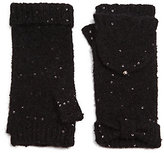 Thumbnail for your product : Kate Spade Sequined Pop-Top Mittens