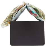 Thumbnail for your product : Montunas Guaria Scarf-handle Leather Box Bag - Womens - Black
