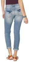 Thumbnail for your product : Mossimo Juniors Distressed Cropped Denim - Blanca Wash