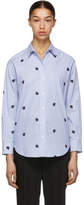 Thumbnail for your product : Kenzo Blue and White Roses Shirt