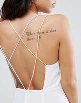 Thumbnail for your product : Little White Lies Odette Cross Back Dress