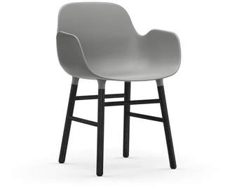 Normann Copenhagen Form Armchair - Black Oak/Grey