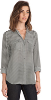 Thumbnail for your product : Equipment Slim Signature Cryptic Dimension Printed Blouse