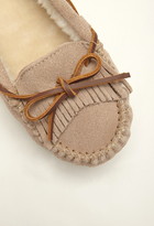 Thumbnail for your product : Forever 21 Fringed Suede Moccasins