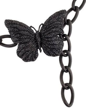 Valentino Butterfly Chain-Link Belt