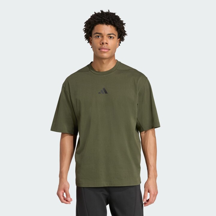 adidas Power Oversize Tee Night Cargo XS Mens