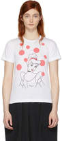 Comme des Garçons Girl White Disney Edition Cinderella T-Shirt