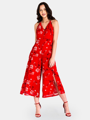 white capri jumpsuit womens