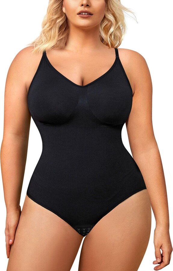 BRABIC Bodysuit for Women Seamless Tummy Control Shapewear Sleeveless Tank  Tops Body Shaper - ShopStyle