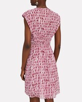 Thumbnail for your product : Etoile Isabel Marant Segun Tie-Dye Chiffon Mini Dress