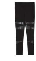 Thumbnail for your product : Vince Camuto Faux Leather-paneled Leggings
