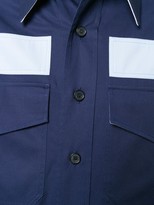 Thumbnail for your product : Calvin Klein Colour-Block Fitted Shirt