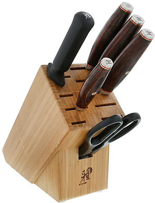 Miyabi Artisan 7-Pc Knife Block Set - Brown
