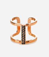 Thumbnail for your product : Henri Bendel Luxe Pave Deco Bar Harness Ring