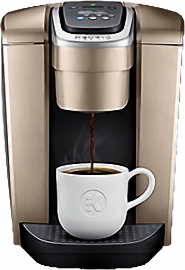 Keurig K-Elite, Single Serve K-Cup Pod Coffee Maker, Brushed Gold