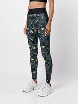 Thumbnail for your product : ULTRACOR Camouflage-Pattern Sports Leggings