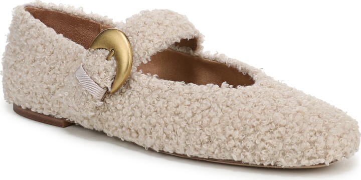 Circus Ny by Sam Edelman Women's Bella Plush Mary-Jane Flats