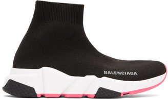 black balenciaga sock sneakers womens