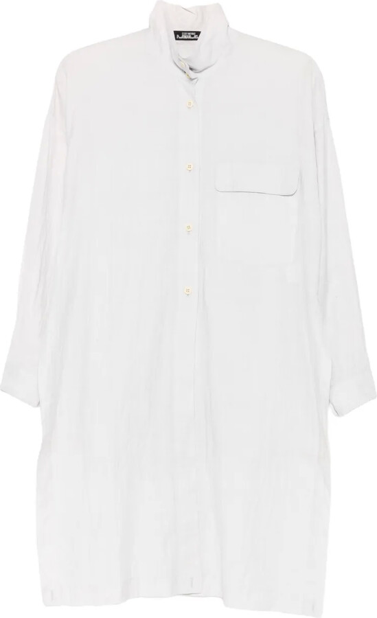 Issey Miyake Pre-Owned 1987 Flap-Pocket Shirt
