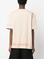 Thumbnail for your product : Karl Lagerfeld Paris logo-patch T-shirt