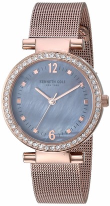 Kenneth Cole New York Women's Classic Analog-Quartz Watch with Stainless-Steel Strap