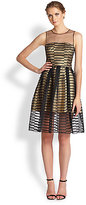 Thumbnail for your product : ABS by Allen Schwartz Metallic Cocktail Dress