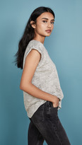 Thumbnail for your product : Chaser Twisted Sleeve Scoop Neck Tee