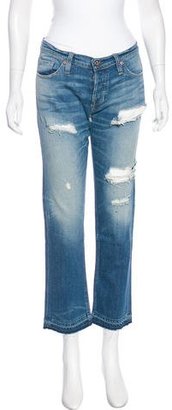 NSF Mid-Rise Straight-Leg Jeans w/ Tags