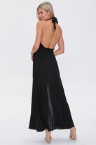 Thumbnail for your product : Forever 21 Crinkled Cutout M-Slit Maxi Dress