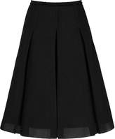 Thumbnail for your product : Reiss Adele - Box-pleat Skirt in Black