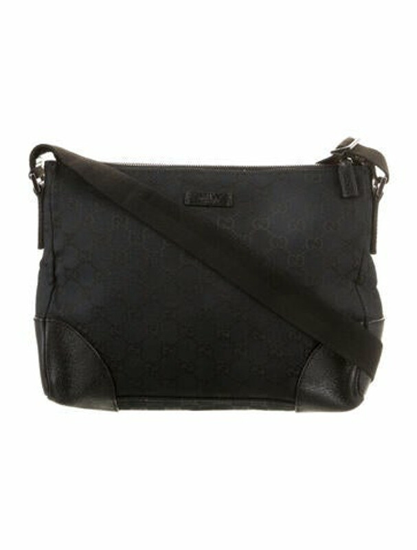 Gucci GG Canvas Messenger Bag Black ShopStyle