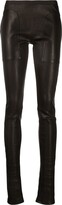 Leather Skinny Trousers 