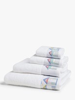 Thumbnail for your product : John Lewis & Partners Beach Hut Towels, White