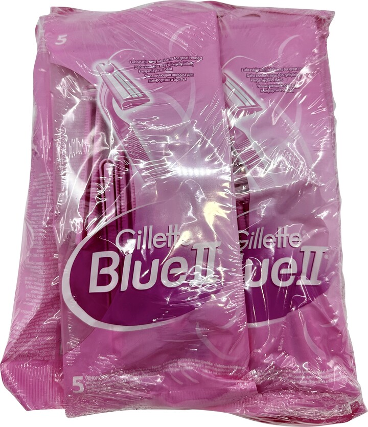 Blue II Woman Disposable Razors Pack of 50
