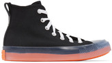 Thumbnail for your product : Converse Black and Pink Chuck Taylor All Star Sneakers