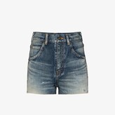 Thumbnail for your product : Saint Laurent Vintage Wash Denim Shorts