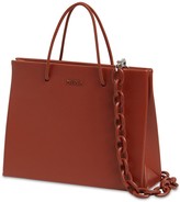 Thumbnail for your product : Medea Hanna Leather Top Handle Bag W/chain