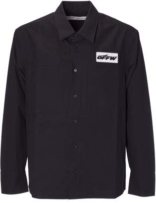 Off-White Off White Logo Patch Shirt