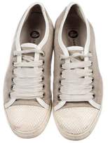 Thumbnail for your product : Lanvin Canvas Low-Top Sneakers